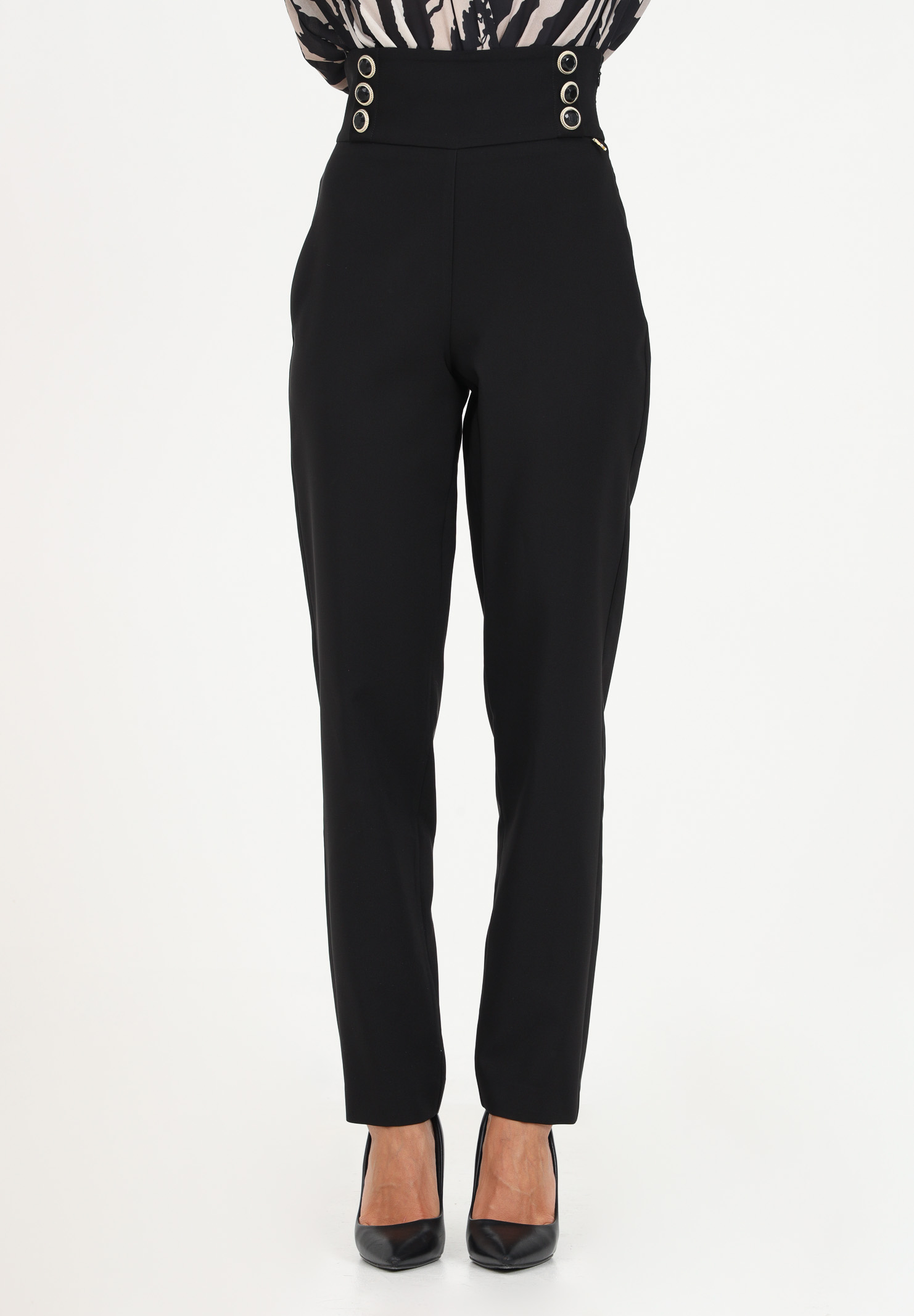 Pantaloni eleganti neri da donna - S#IT - Pavidas