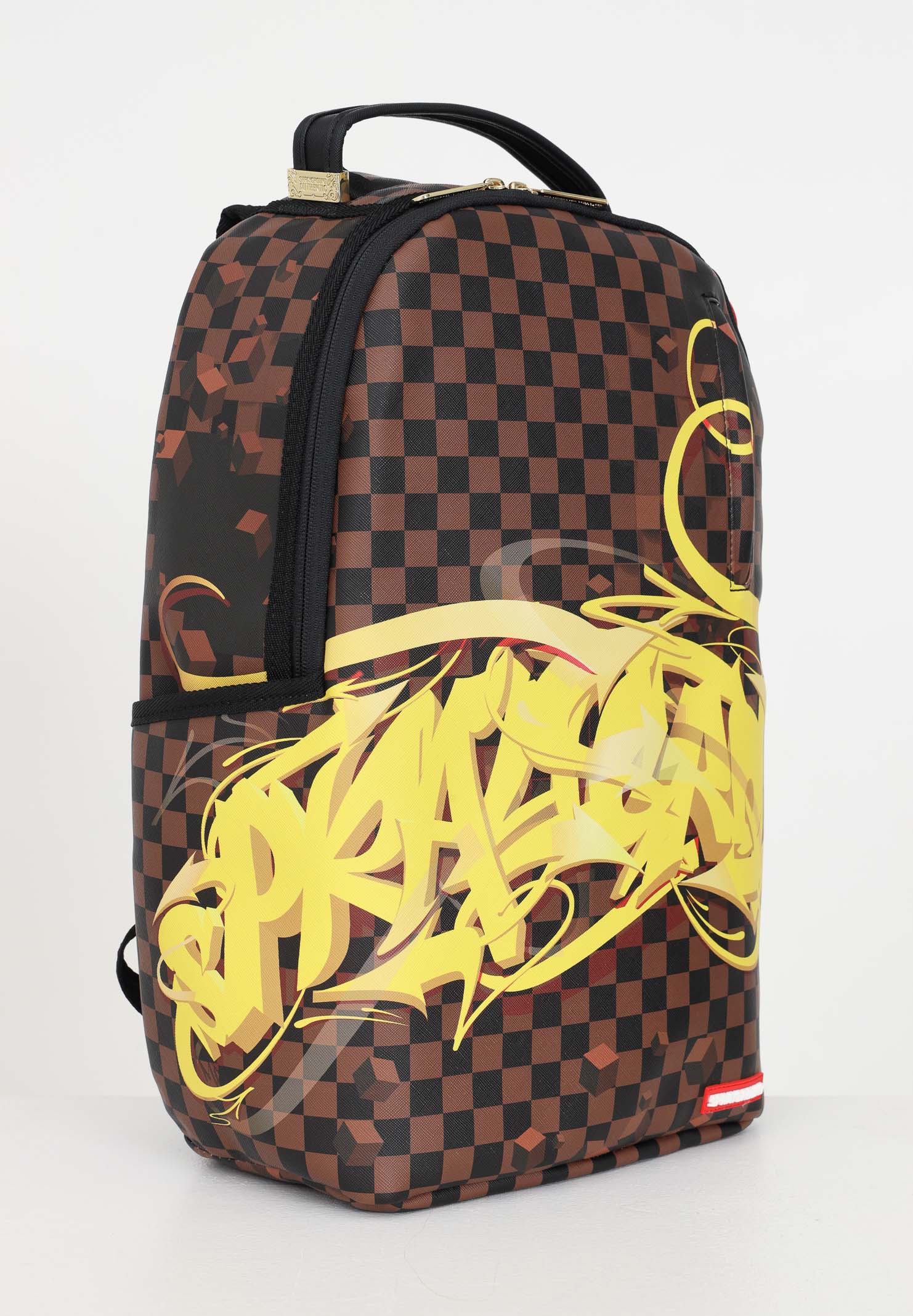 SPRAYGROUND SIP WILDSTYLE DLXSV brown unisex backpack