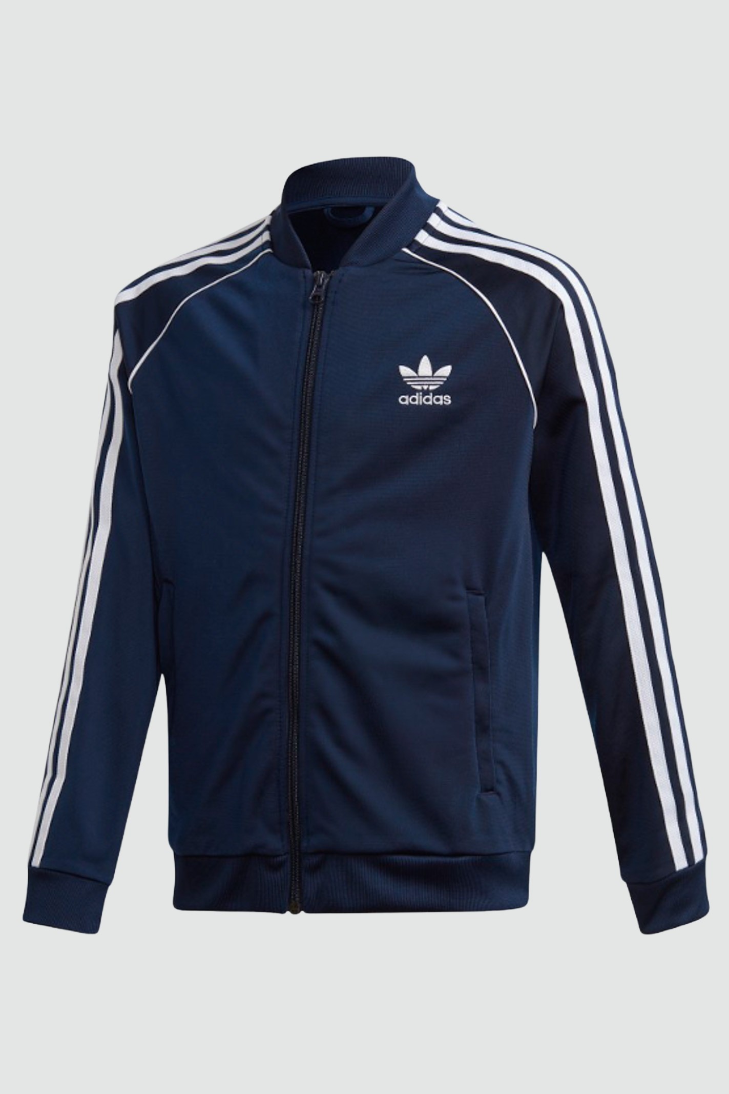 Blue zip-up sweatshirt for boys and girls Track Jacket Adicolor SST ADIDAS | GD2675.