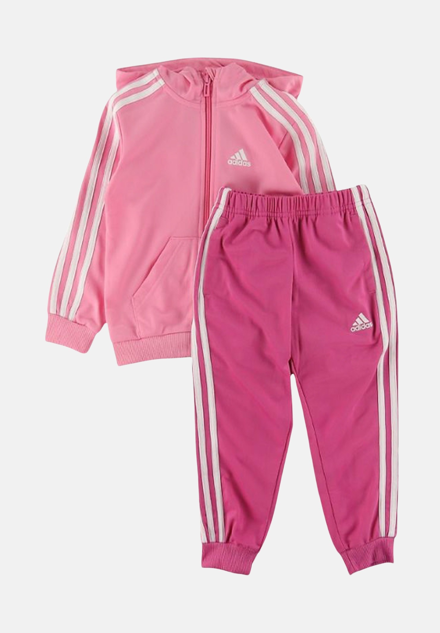 Sportswear girl's pink tracksuit - ADIDAS - Pavidas