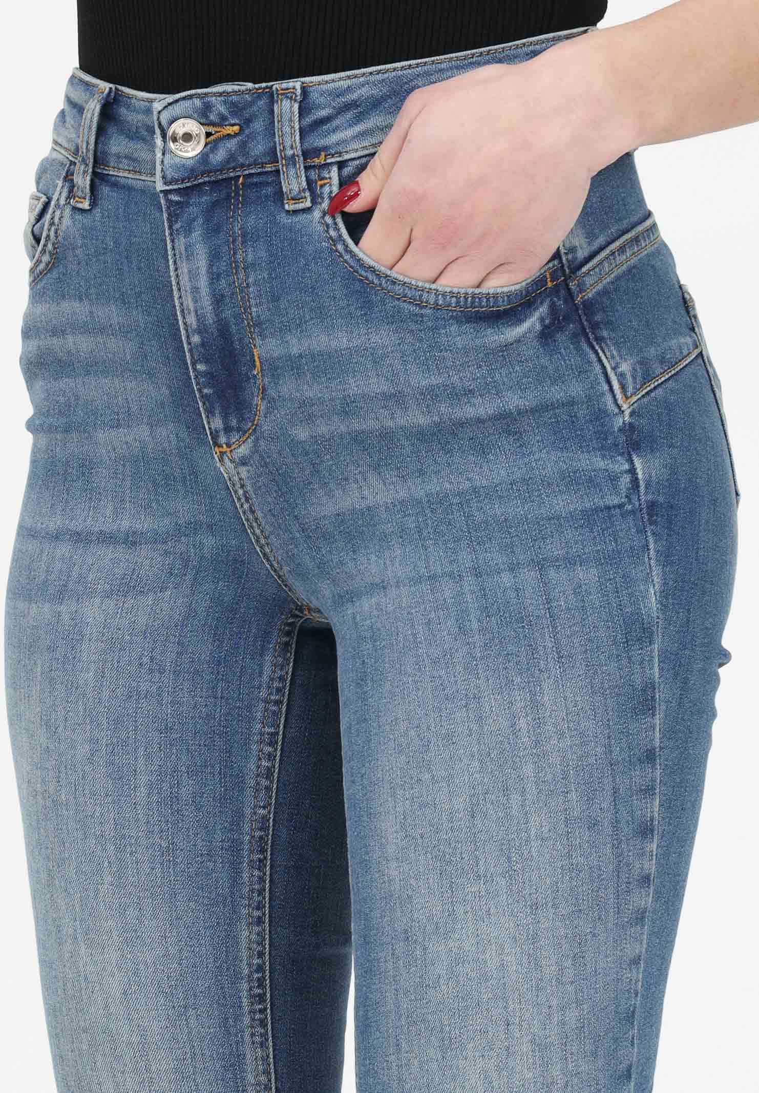 Misionero Bebida Mutuo Women's Denim Bottom Up Skinny Jeans - LIU JO - Pavidas