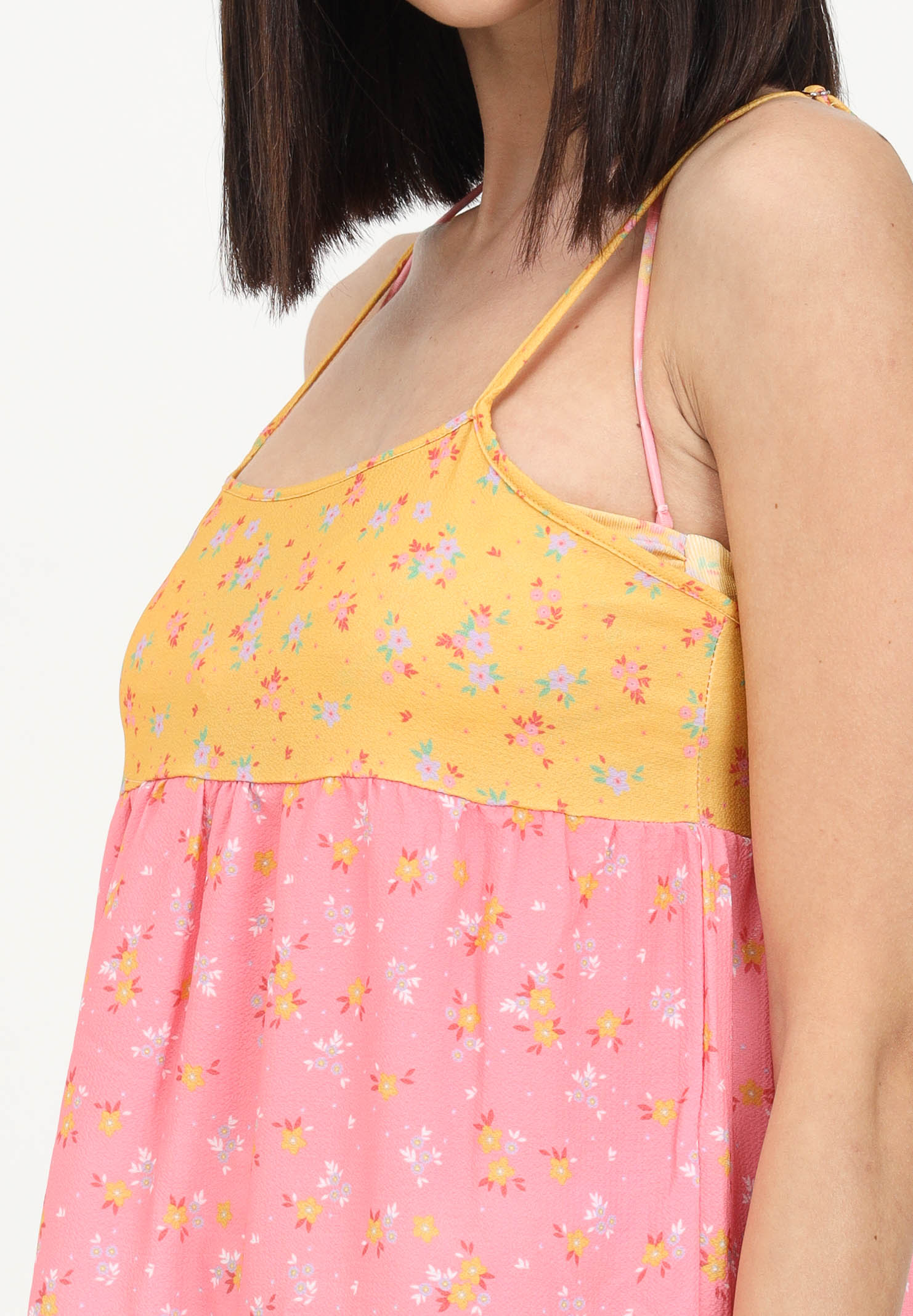 Multicolor women's outwear with floral pattern ME FUI | MF23-1613U.