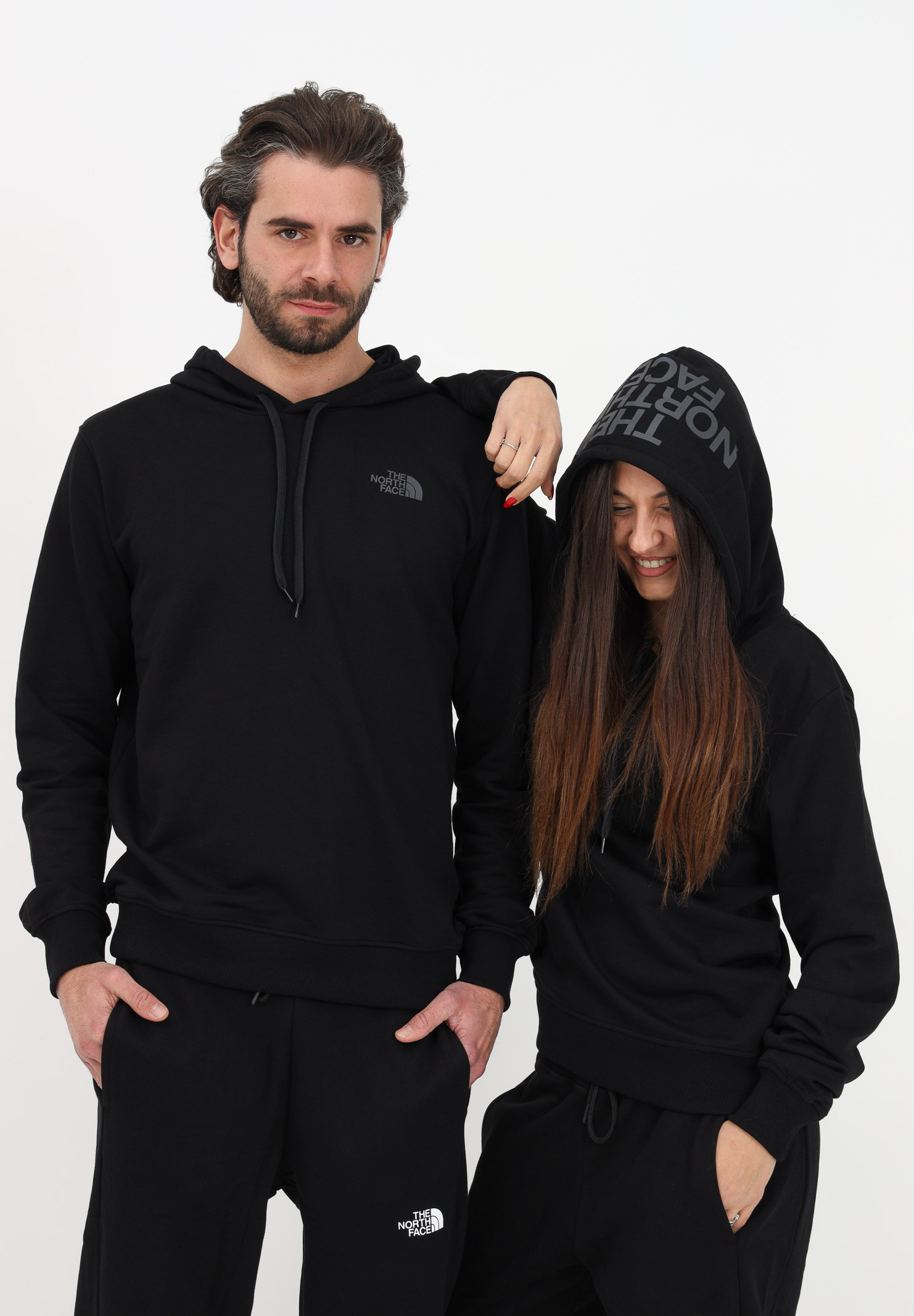 Black hoodie for men and women THE NORTH FACE | NF0A2S57JK31JK31