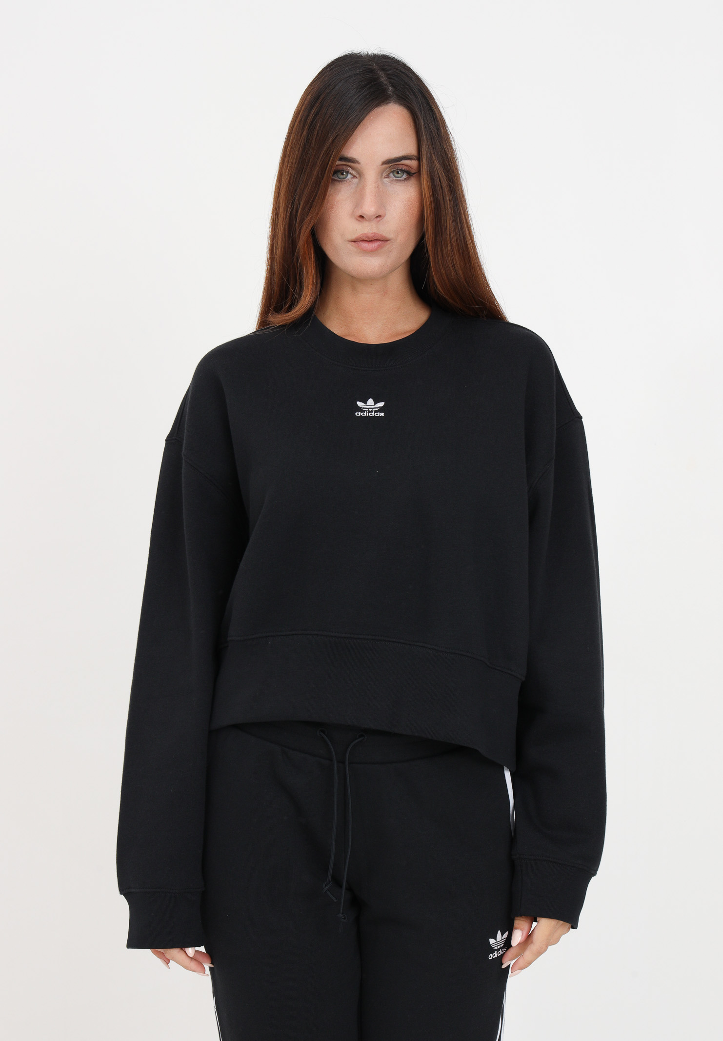 ORIGINALS black - Pavidas crewneck - women\'s ADICOLOR sweatshirt ADIDAS Essentials