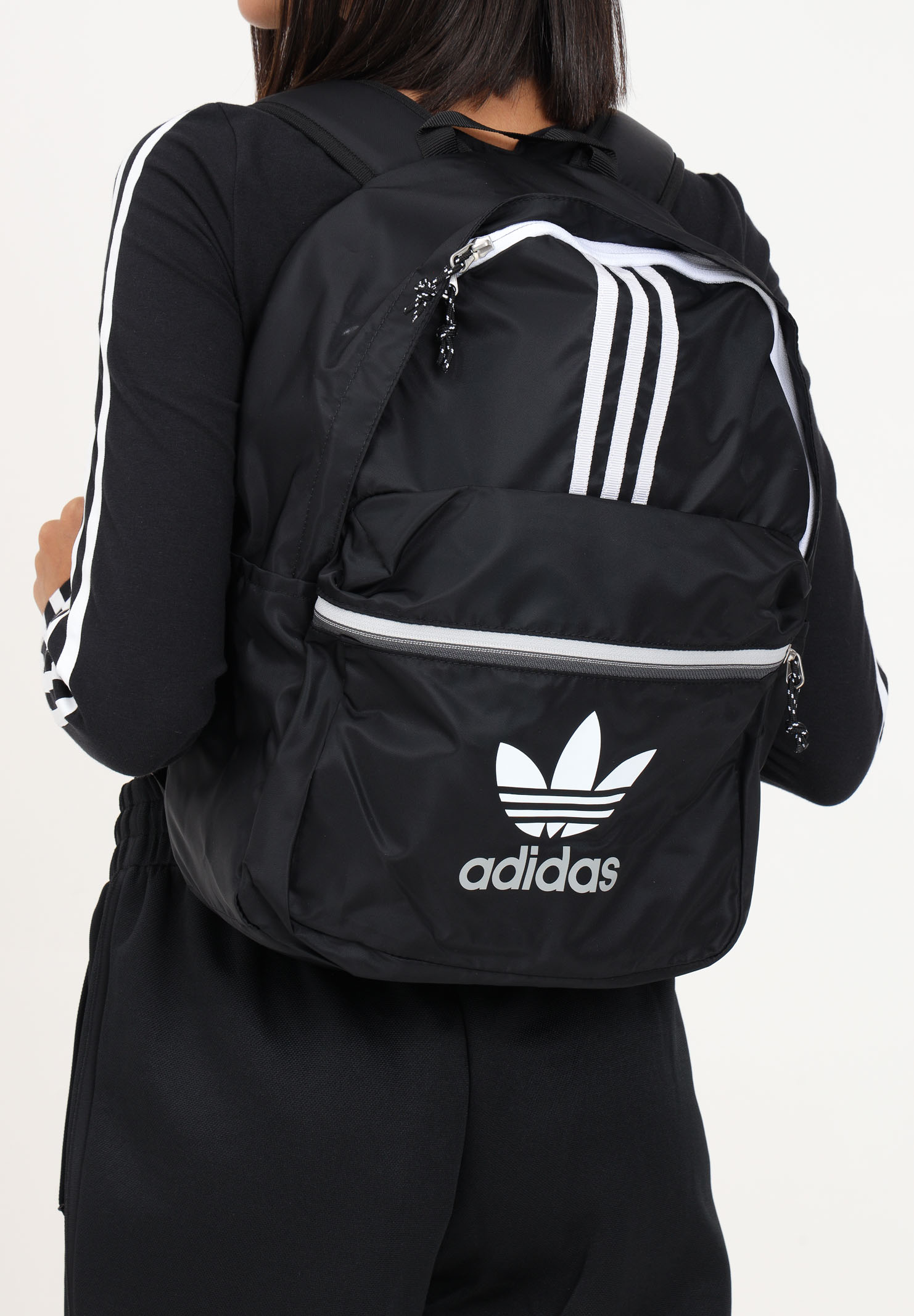 Black backpack for men and women Adicolor Archive - ADIDAS ORIGINALS -  Pavidas