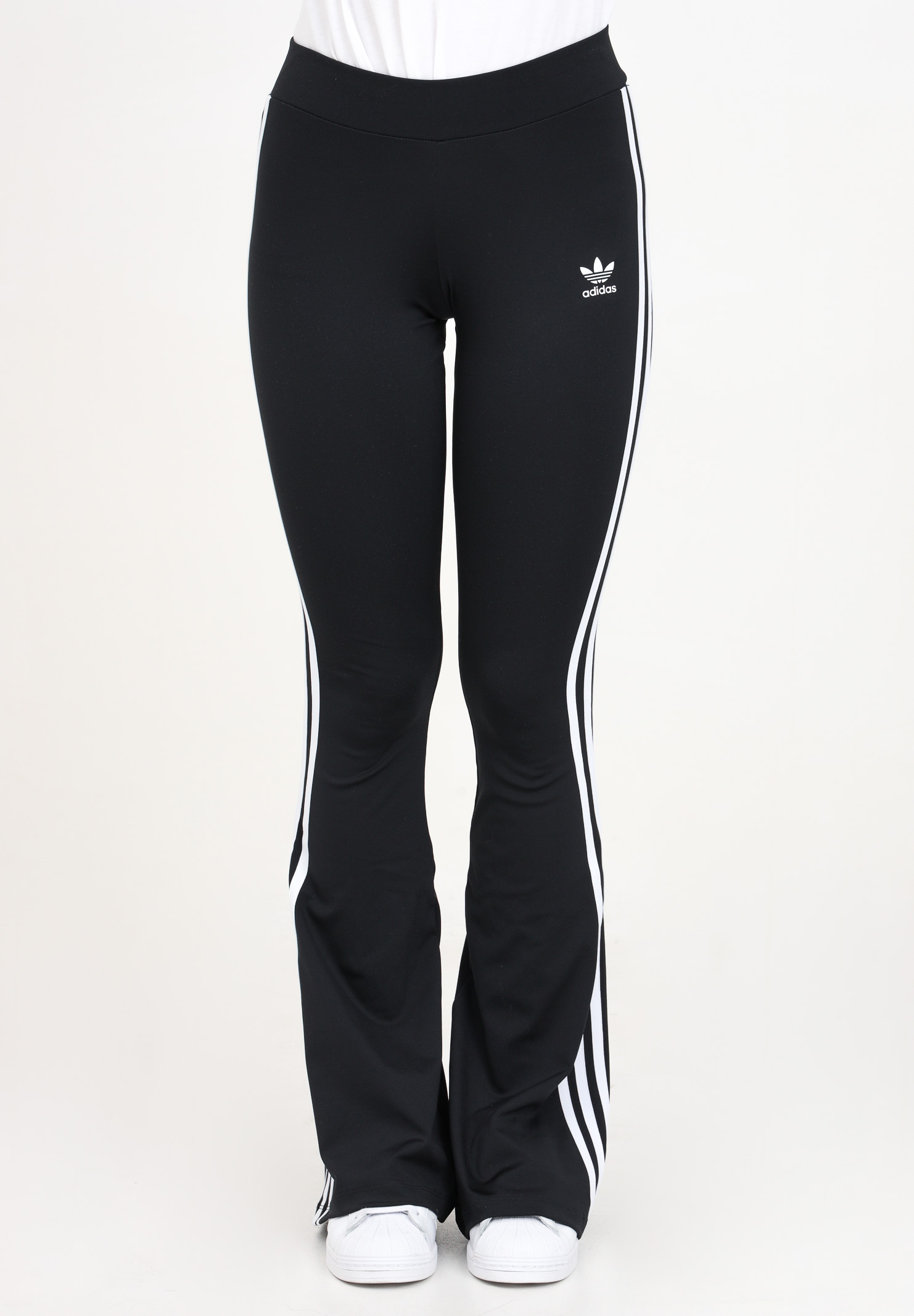 Black 3-stripes leggings for women - ADIDAS ORIGINALS - Pavidas