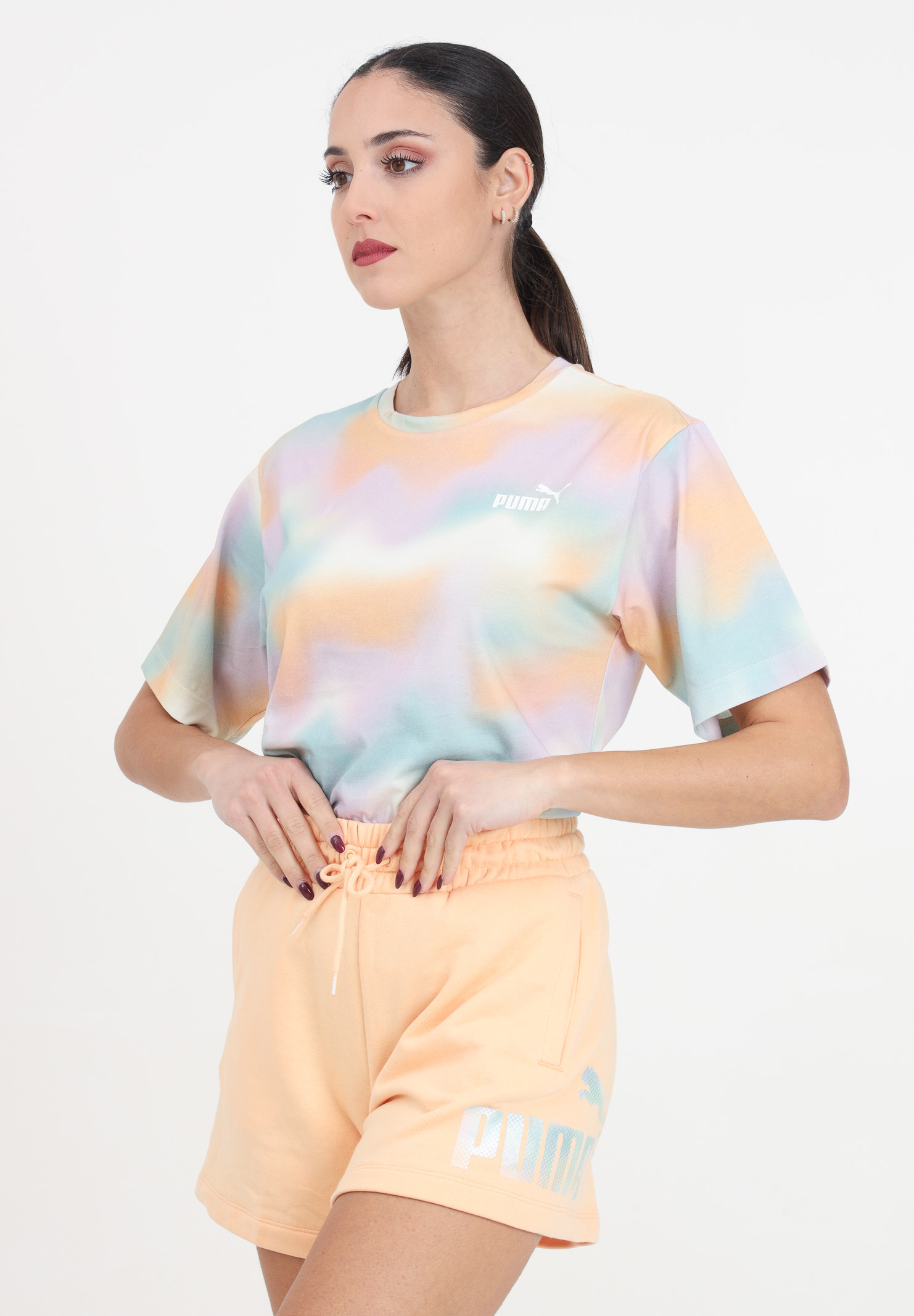 T-shirt da donna multicolor Ess+ summer daze
