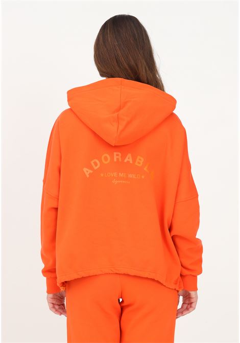 Hooded sweatshirt with tone-on-tone print 4GIVENESS | FGFW2029030