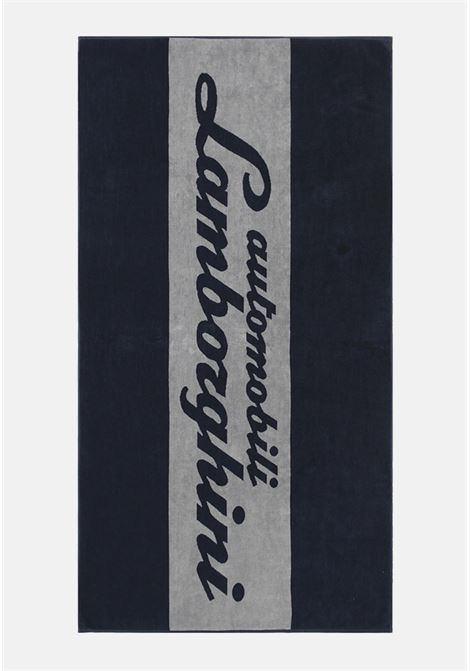 Lamborghini blue beach towels for men AUTOMOBILI LAMBORGHINI | Beach towel | 72XB0001CJ00D240