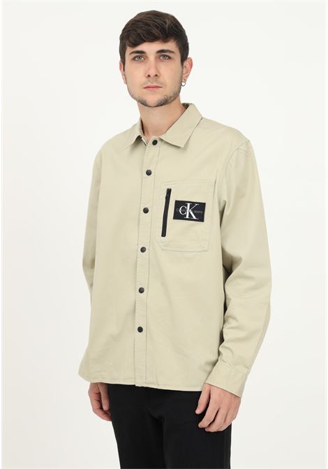 Shirt with pocket and logo CALVIN KLEIN | Shirt | J30J320916RB8