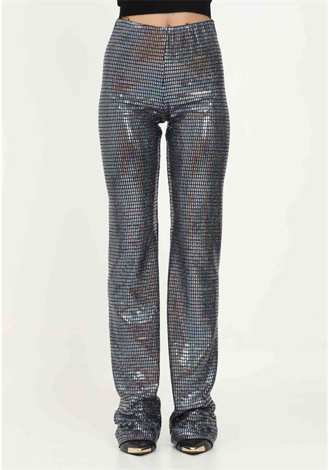 Pantaloni da Donna Vita Alta Glitter Mirror Party CHIARA FERRAGNI | Pantaloni | 73CBA134J0038899