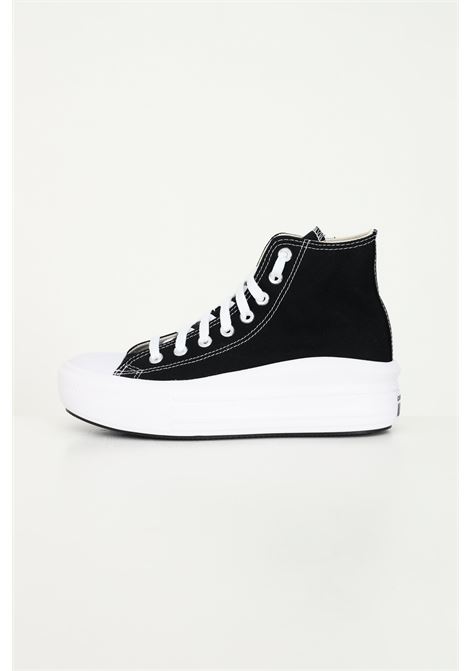 Chuck Taylor All Star Move women's black casual sneakers CONVERSE | Sneakers | 568497C.