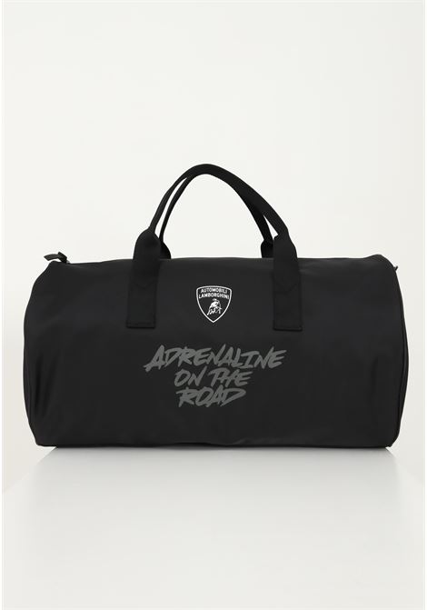 Lamborghini sport bag black sporty man with shield logo AUTOMOBILI LAMBORGHINI | 72XA4BD1ZS306899