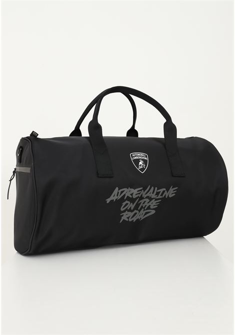 Lamborghini sport bag black sporty man with shield logo AUTOMOBILI LAMBORGHINI | Sport Bag | 72XA4BD1ZS306899