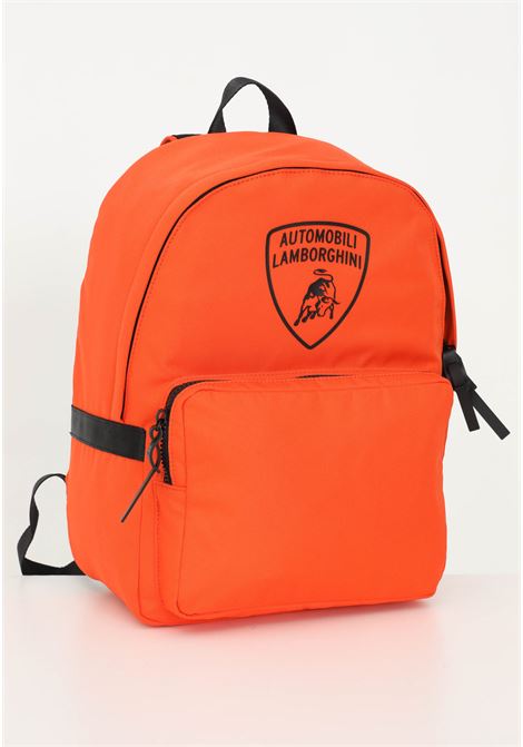 Lamborghini backpack orange casual man AUTOMOBILI LAMBORGHINI | Backpacks | 72XA4BZ1ZS312528