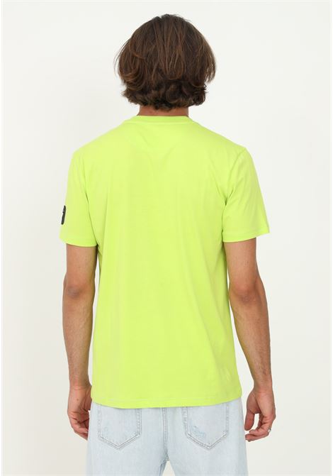 Lamborghini men's green casual short sleeve t-shirt AUTOMOBILI LAMBORGHINI | T-shirt | 72XBH034CJ513166