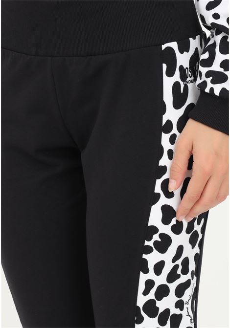 Sport trousers with Dalmatian pattern MOSCHINO | Pants | A431390190555