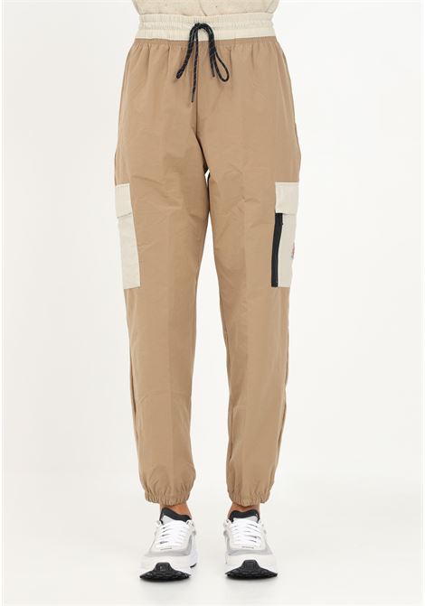 Beige sport trousers for women, cargo model NIKE | Pants | DX2322258