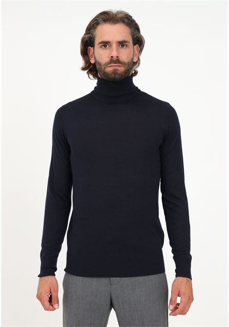 Blue high neck sweater PATRIZIA PEPE | 5K0102-K124C166