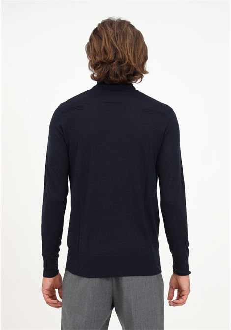 Blue high neck sweater PATRIZIA PEPE | Knitwear | 5K0102-K124C166