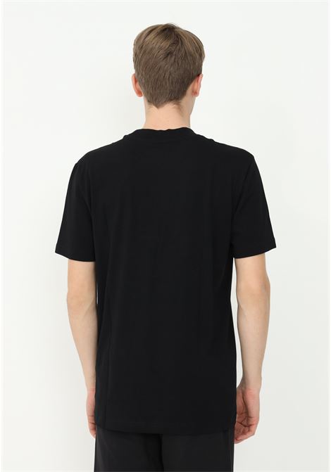 T-shirt casual nera da uomo SELECTED HOMME | T-shirt | 16077385BLACK
