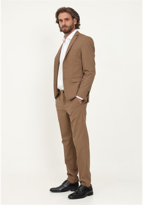 Slim fit Camel-colored men's trousers SELECTED HOMME | Pants | 16085252CAMEL