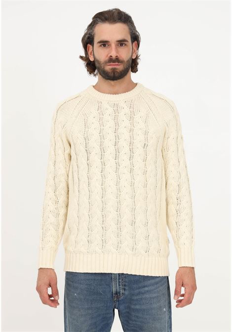 Cable knit sweater SELECTED HOMME | Knitwear | 16086658CLOUD CREAM