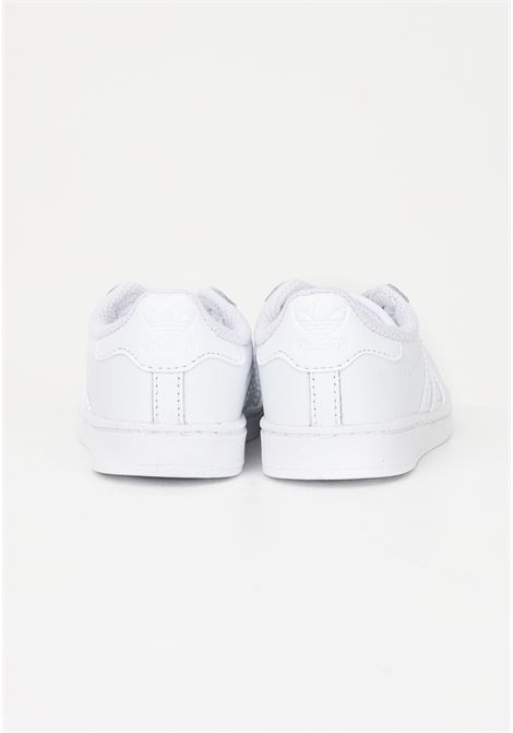 White Superstar sneakers for newborn ADIDAS ORIGINALS | Sneakers | EF5397.