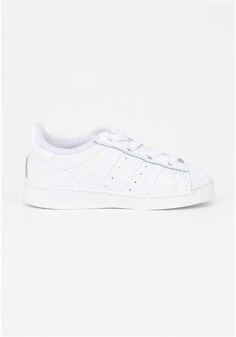 White Superstar sneakers for newborns ADIDAS ORIGINALS | Sneakers | EF5397.
