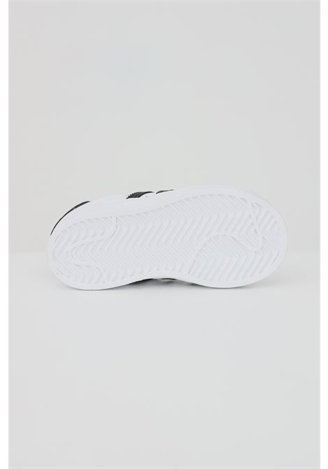 White Superstar sneakers for newborn ADIDAS ORIGINALS | Sneakers | FU7717.