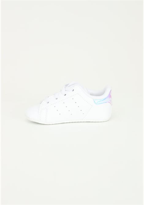 White Stan Smith Crib sneakers for newborns ADIDAS ORIGINALS | Sneakers | FY7892.