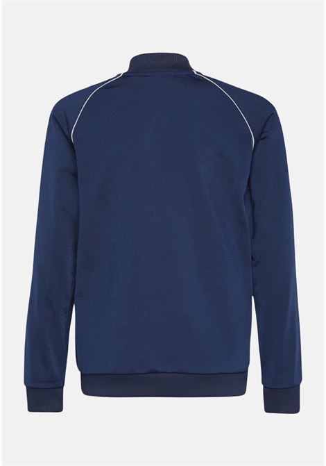 Blue zip sweatshirt for boys and girls Track Jacket Adicolor SST ADIDAS ORIGINALS | Hoodie | HK0298.