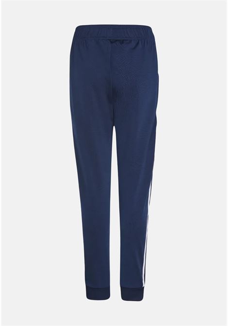 Blue sports trousers with logo embroidery for girls and boys ADIDAS ORIGINALS | Pants | HK0323.