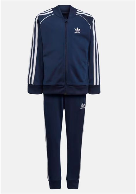 Dark blue tracksuit for boys and girls ADIDAS ORIGINALS | Sport suits | HK2964.