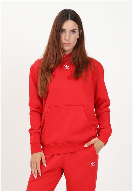Adicolor Essentials Fleece Women's Red Hoodie ADIDAS ORIGINALS | IA6416.