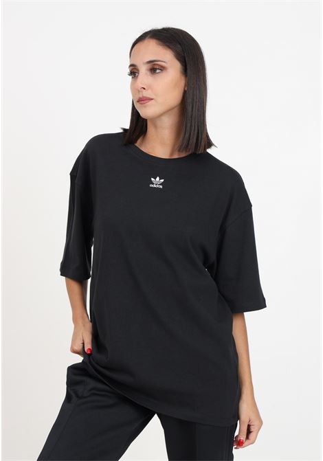 Black logo t-shirt for women ADIDAS ORIGINALS | T-shirt | IA6464.
