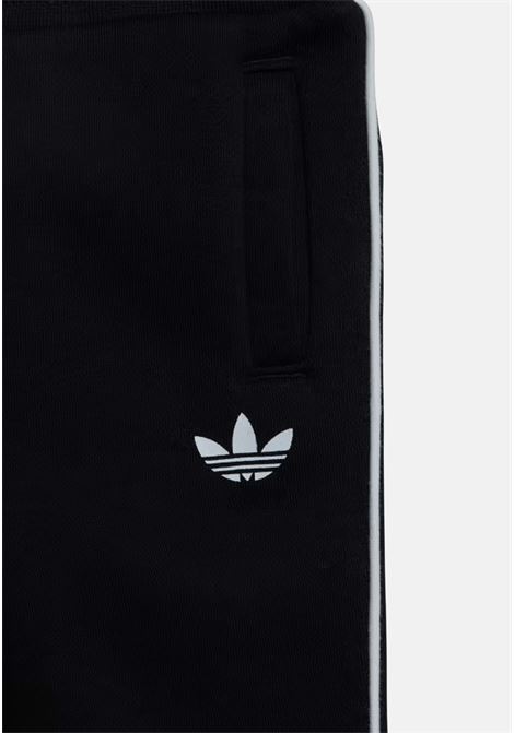 Black baby tracksuit with logo ADIDAS ORIGINALS | Sport suits | IC9113.