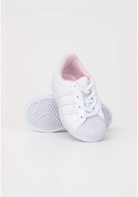 Sneakers bianche da neonato Superstar ADIDAS ORIGINALS | Sneakers | IG0261.