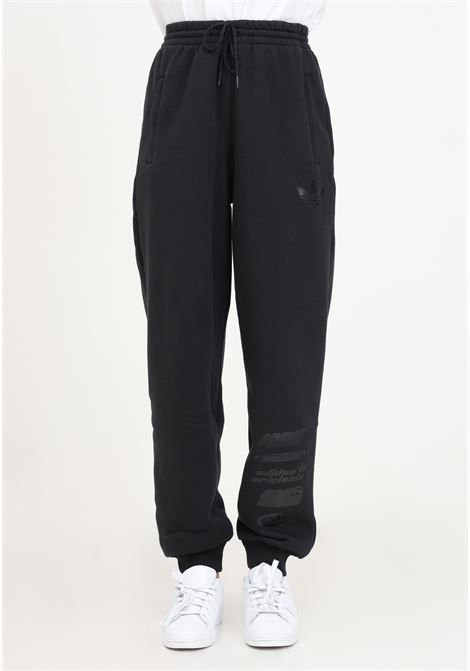 Women's sporty black sweatpants ADIDAS ORIGINALS | Pants | II3187.