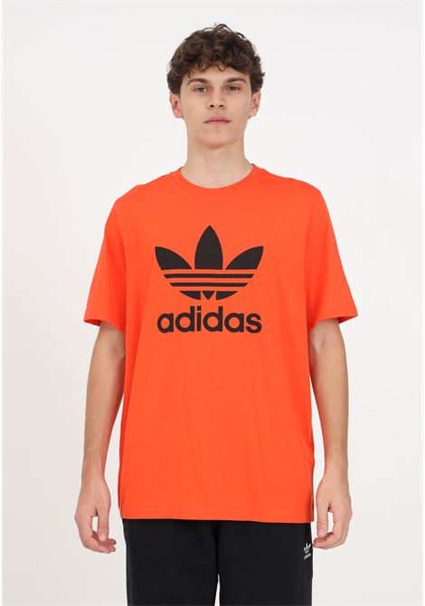 T-shirt arancione con logo da uomo ADIDAS ORIGINALS | T-shirt | II5758.