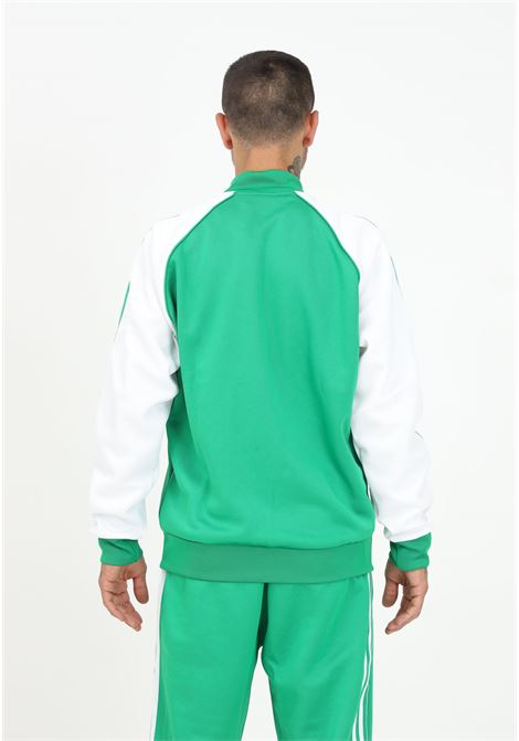 Adicolor Classics+ SST men's green zip-up sweatshirt ADIDAS ORIGINALS | II5772.