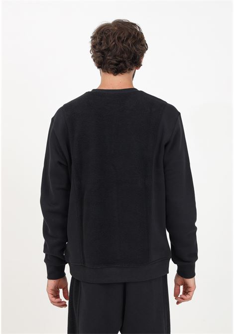 Black men's sweatshirt with Trefoil logo embroidery ADIDAS ORIGINALS | Hoodie | II5800.