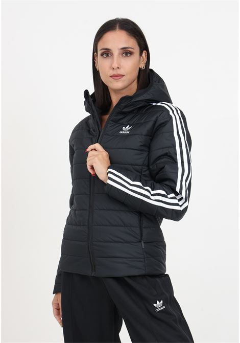 Slim black jacket for women ADIDAS ORIGINALS | Jackets | II8464.