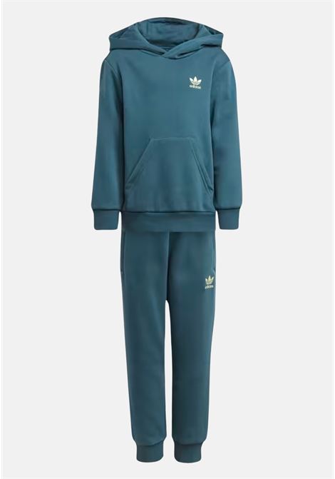 Unisex children's teal green tracksuit ADIDAS ORIGINALS | Sport suits | IJ7289.