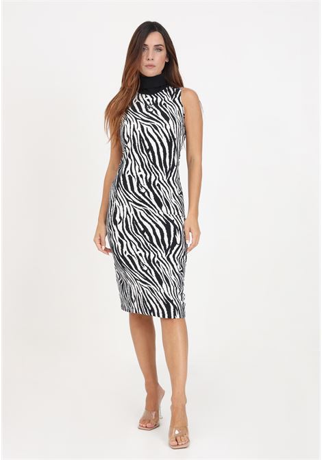 Women's dress with allover zebra animal print ADIDAS ORIGINALS | Dresses | IJ7780.