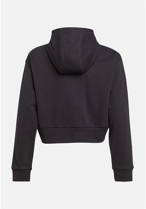 Black Adicolor hooded sweatshirt for boys and girls ADIDAS ORIGINALS | Hoodie | IJ9719.