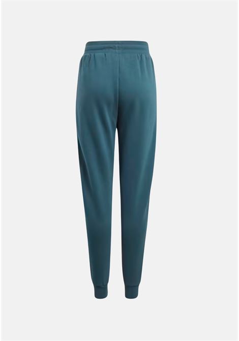 Teal green Adicolor sports trousers for children ADIDAS ORIGINALS | Pants | IJ9798.