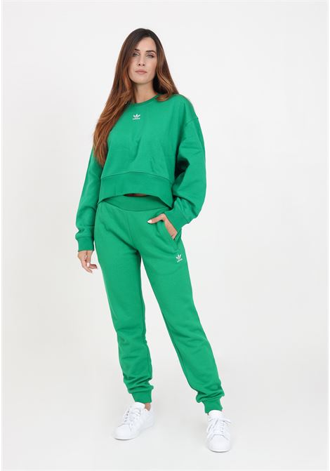 Pantaloni da donna verdi Adicolor Essentials Slim Joggers ADIDAS ORIGINALS | Pantaloni | IJ9839.