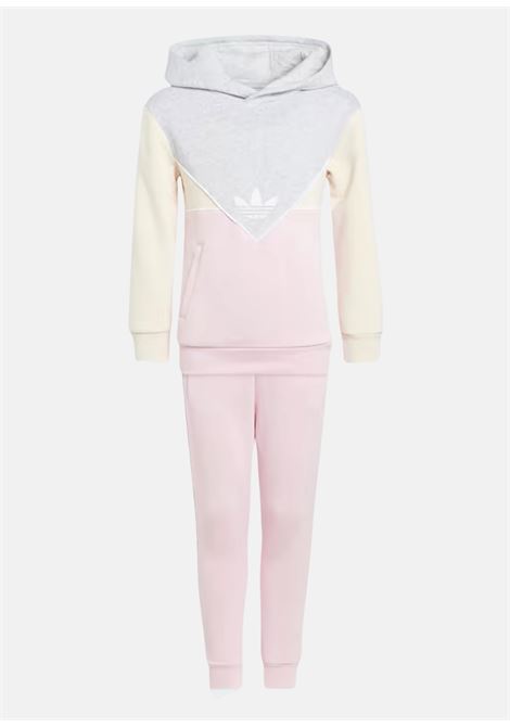 Multicolored tracksuit with logo for girls ADIDAS ORIGINALS | Sport suits | IJ9846.