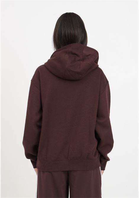 Brown hooded sweatshirt for women ADIDAS ORIGINALS | Hoodie | IK3998.